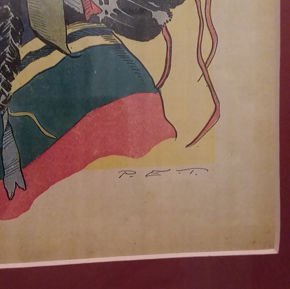 Vintage Lone Scout Real Boys Mag Cover Art Pri - Picture 5 of 9